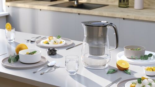 Dzbanek filtrujący Aquaphor Onyx 4,2l z wkładem Maxfor+, czarny na Arena.pl