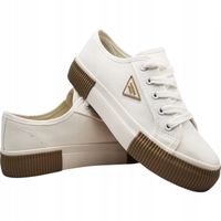 Buty Damskie Sznurowane Trampki Tenisówki Sportowe NA CO DZIEŃ FASHION