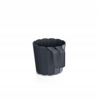 Doniczka na balustradę Boardee Hook DDEZ150 | Antracyt, Kształt Okrągły, Wymiary 14.4x13 cm, Kolor Antracyt, Prosperplast