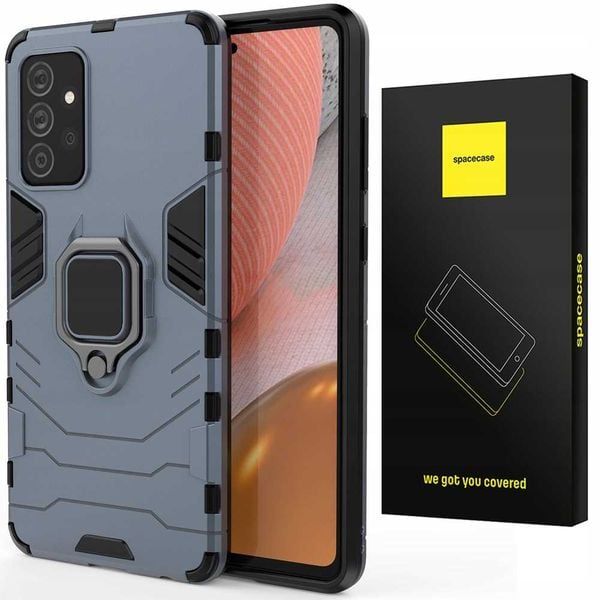 Spacecase X-Ring Galaxy A72 5G Niebieski zdjęcie 1