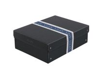 box domino a4/100mm czarny-czarny 3060