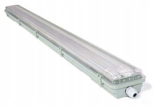 4x oprawa hermetyczna 2x120cm + 8x świetlówka LED IP65 garażowa na Arena.pl