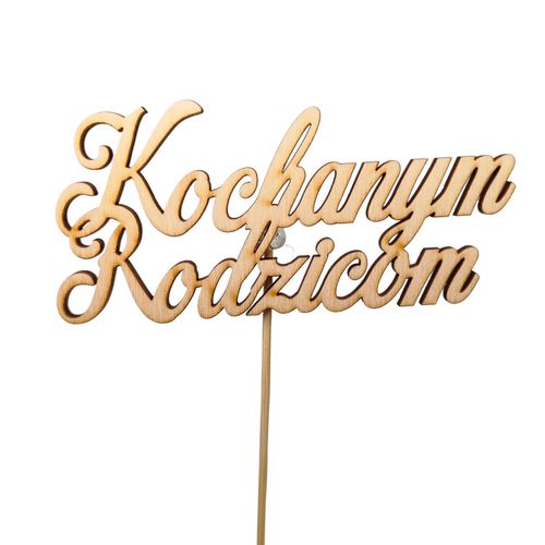 Topper pik napis "Kochanym rodzicom" na Arena.pl