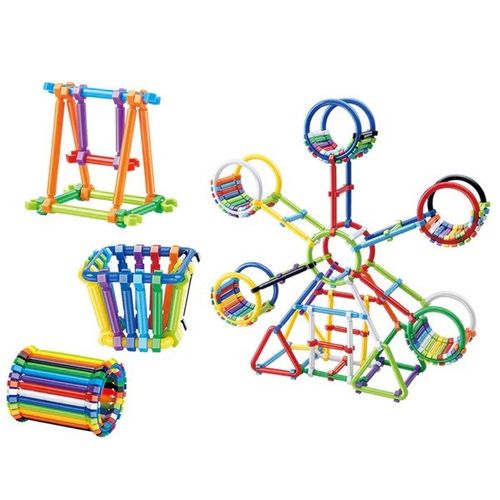 Klocki Małych Geniuszy - Patyki 869 elementów na Arena.pl