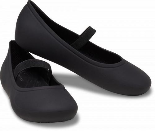 Dziewczęce Balerinki Baletki Półbuty Crocs Brooklyn 209429 Flat 28-29 na Arena.pl