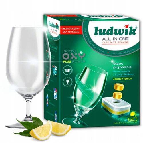 Tabletki do zmywarek Ludwik All in one 90 sztuk na Arena.pl