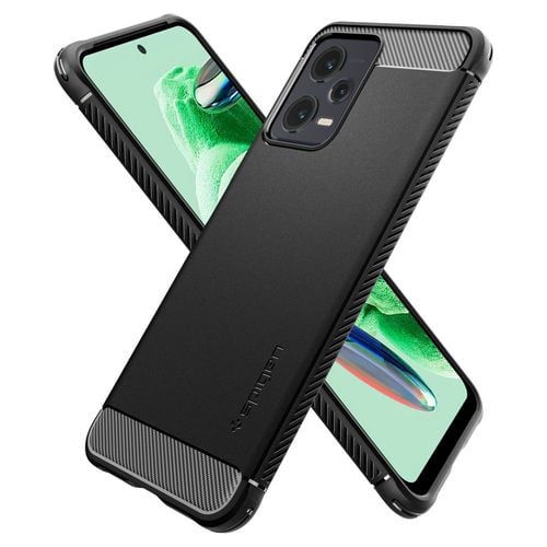 spigen rugged armor xiaomi redmi note 12 5g / poco x5 5g matte black na Arena.pl