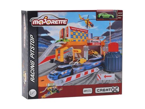 MAJORETTE CREATIX STACJA PITSTOP + AUTO na Arena.pl