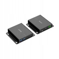 Unitek Przedłużacz USB 5 Gb/s 100 m przez Ethernet z hubem