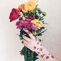 Paperself tatuaż płatki damski naklejany Paperself