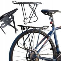 Bagażnik rowerowy pod sakwy torby Veloxo ActiveRack czarny alu 24-28"