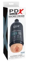 pdx plus shower soothing scrub - dyskretna maszyna intymna, butelka 20,7 cm