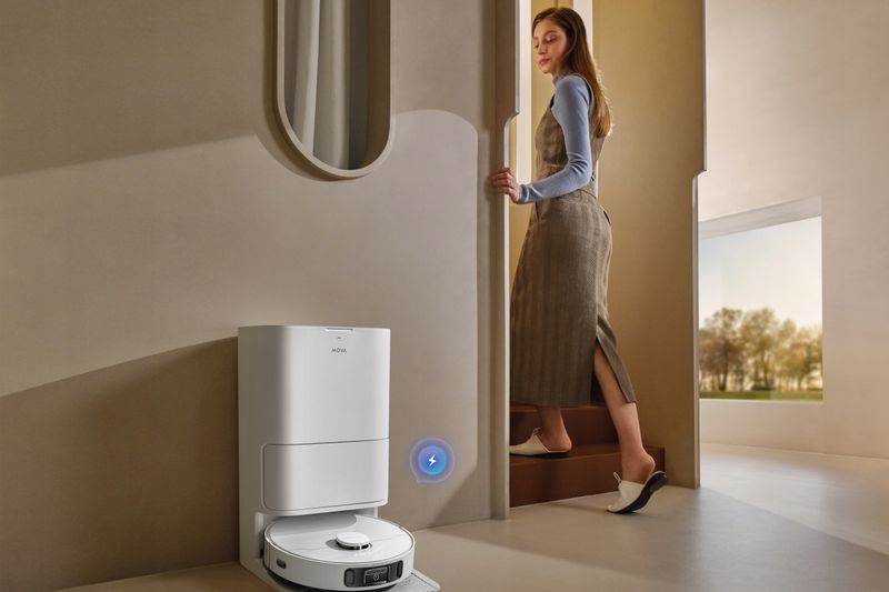 Robot sprzątający Mova E40 Ultra biały zdjęcie 5