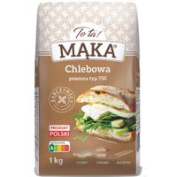 TOTA MĄKA PSZENNA TYP 750 CHLEBOWA pizza pieczywo chleb makarony ToTa! 1KG