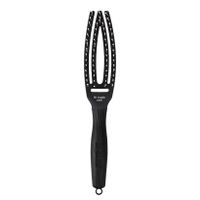 Olivia Garden Fingerbrush Combo Black, szczotka z włosiem z dzika, Small