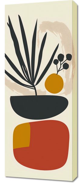 Obraz 40x100cm Botaniczny Wgląd zdjęcie 1