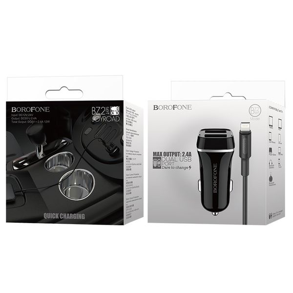 ND38_BFO-BZ2-L-B Borofone - ladowarka samochodowa zdjęcie 4