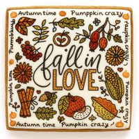 CIASTKO LUKROWANE LOVE AUTUMN ROZ.L POZIOM JESIEŃ RĘCZNIE ROBIONE