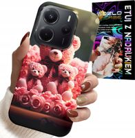 ETUI DO XIAOMI NOTE 14 4G - RODZINKA RÓŻANYCH MISIÓW UPOMINEK +FOLIA