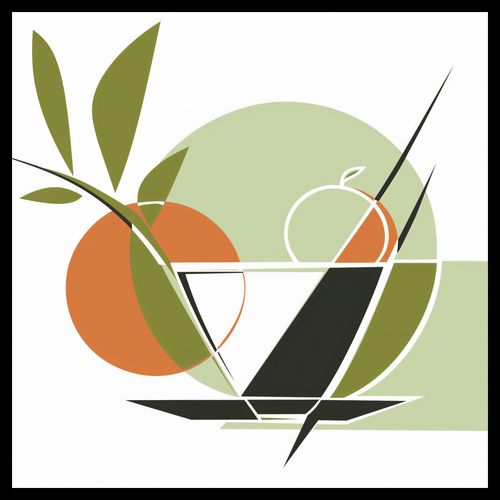 Plakat 60x60cm Owocowa Herbata na Arena.pl