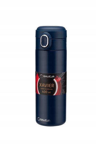 KUBEK TERMICZNY XAVIER 400ml GRANATOWY zdjęcie 1