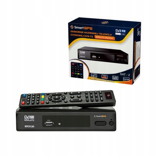 DEKODER TUNER DVB-T2 Smart SAT-2 H.264/H.265/HEVC na Arena.pl