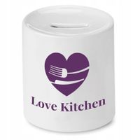 Skarbonka Dla Kucharza Love Kitchen Prezent Z Nadrukiem Ze Zdjęciem