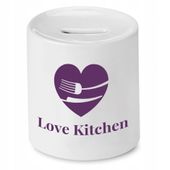 Skarbonka Dla Kucharza Love Kitchen Prezent Z Nadrukiem Ze Zdjęciem