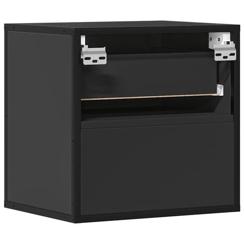 Wisząca szafka nocna, czarna, 40x31x39,5 cm na Arena.pl