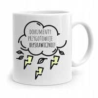 Kubek Prezent Dla Sekretarki Błyskawicznie Z Nadrukiem Ze Zdjęciem