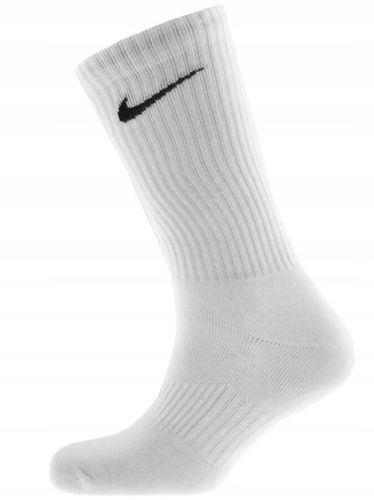Skarpety Męskie Nike Cushioned 6Par r.42-46 Długie Białe Bawełniane na Arena.pl