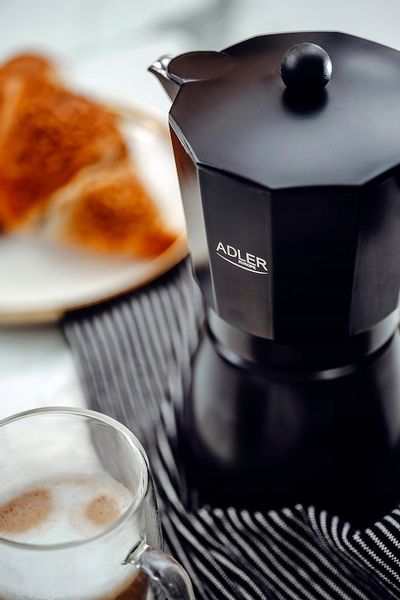 Zaparzacz Do Kawy Kawiarka Espresso 520Ml Gaz Kuchenki Elektryczne Ad4420 zdjęcie 10