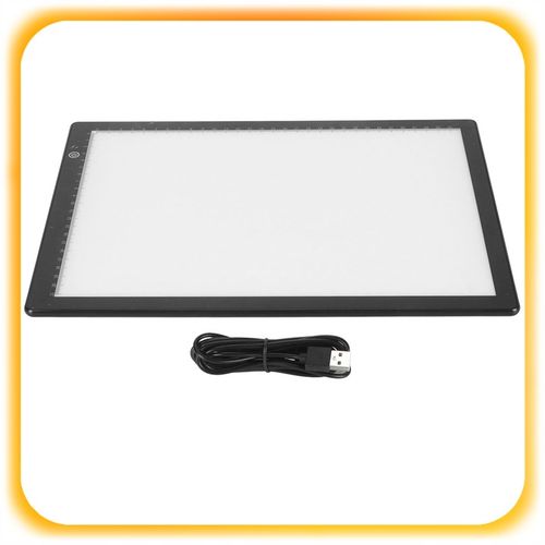 PODŚWIETLANA DESKA KREŚLARSKA LED TABLET GRAFICZNY DO RYSOWANIA A4 PREZENT na Arena.pl