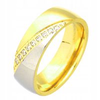 Obrączka pierścionekstal chirurgiczna r.19