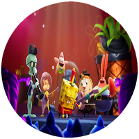 Opłatek na tort Spongebob