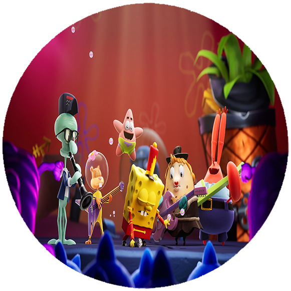 Opłatek na tort Spongebob zdjęcie 1