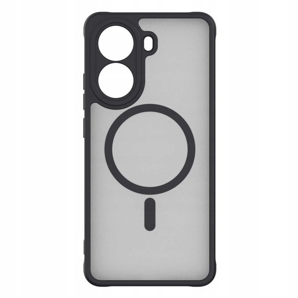 Spacecase Hybrid Mag Poco X7 Pro 5G Black zdjęcie 9
