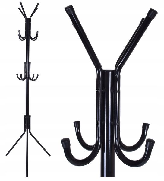 Wieszak stojący Pablo czarny zdjęcie 8