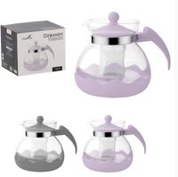 dzbanek żaroodporny z zaparzaczem 1,5l COOK LINE