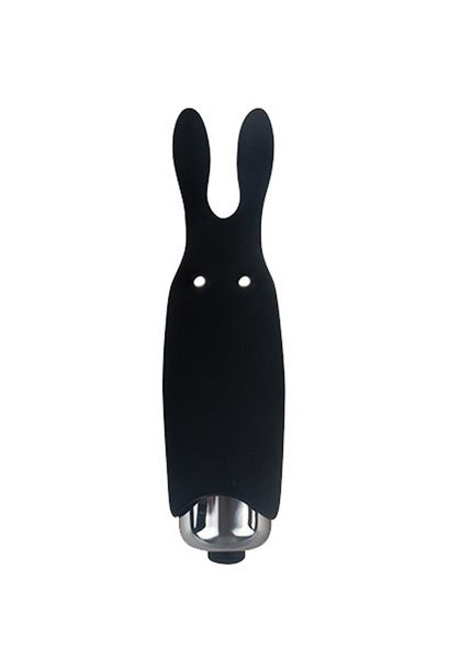 Stymulator-Wibrator - Lastic Pocket Vibe Rabbit Black zdjęcie 1