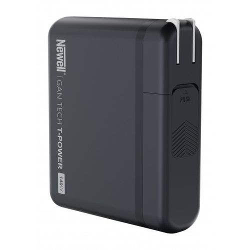 Ładowarka sieciowa z zestawem adapterów Newell GaN Tech T-power 140 W na Arena.pl