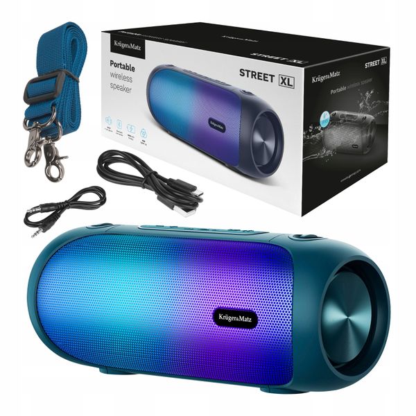 Głośnik Bluetooth 5.0 K&M TWS USB AUX IPX5 30W zdjęcie 1