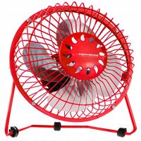 WENTYLATOR WIATRAK BIURKOWY STOŁOWY CICHY USB KOMPAKTOWY NIEZAWODNY