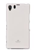 Etui Mercury Goospery Jelly Case do Sony Xperia Z1 L39h biały