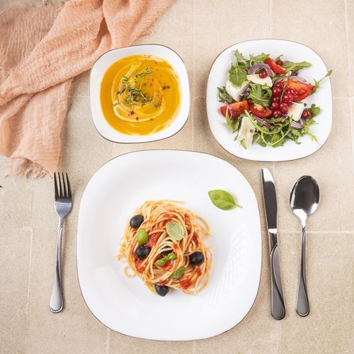 komplet obiadowy topaz dla 6 osób 18 elem. kinghoff kh-1923 na Arena.pl