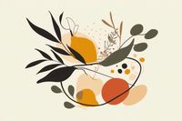 Plakat 91,5x61cm Botaniczny Wir