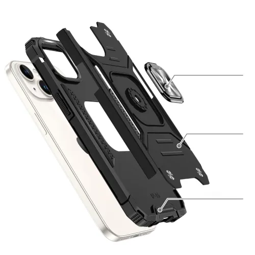 pancerne etui z uchwytem na palec do iphone 15 plus wozinsky ring na Arena.pl