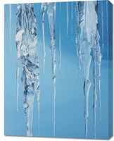 Obraz 70x90cm Kryształowe Sople
