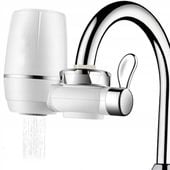 FILTR WODY NA KRAN ViO FS2 - FILTR DO WODY NAKRANOWY, WĘGIEL - BIAŁY