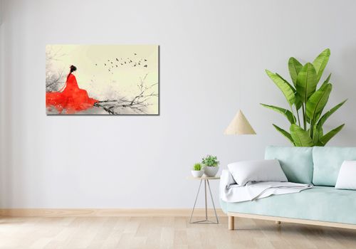 Obraz 100x60cm Diva Na Gałęzi na Arena.pl